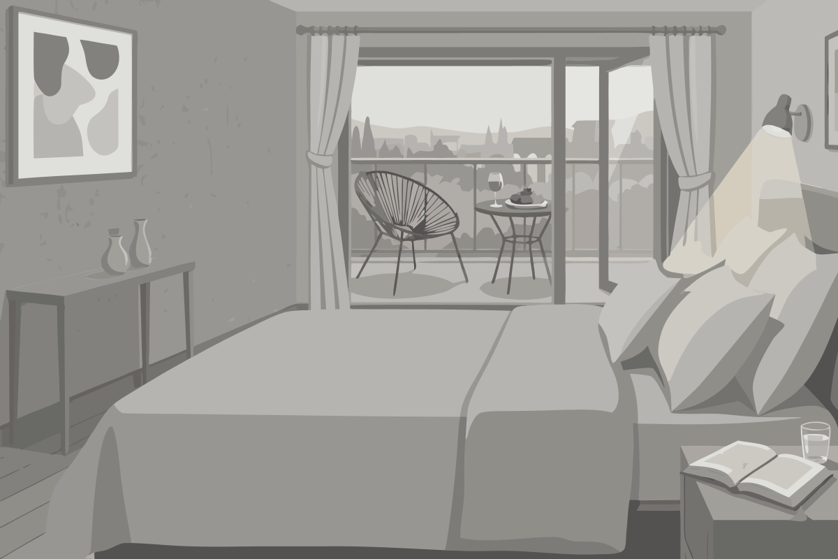 Habitación Doble Estándar - Adaptada para personas con discapacidad